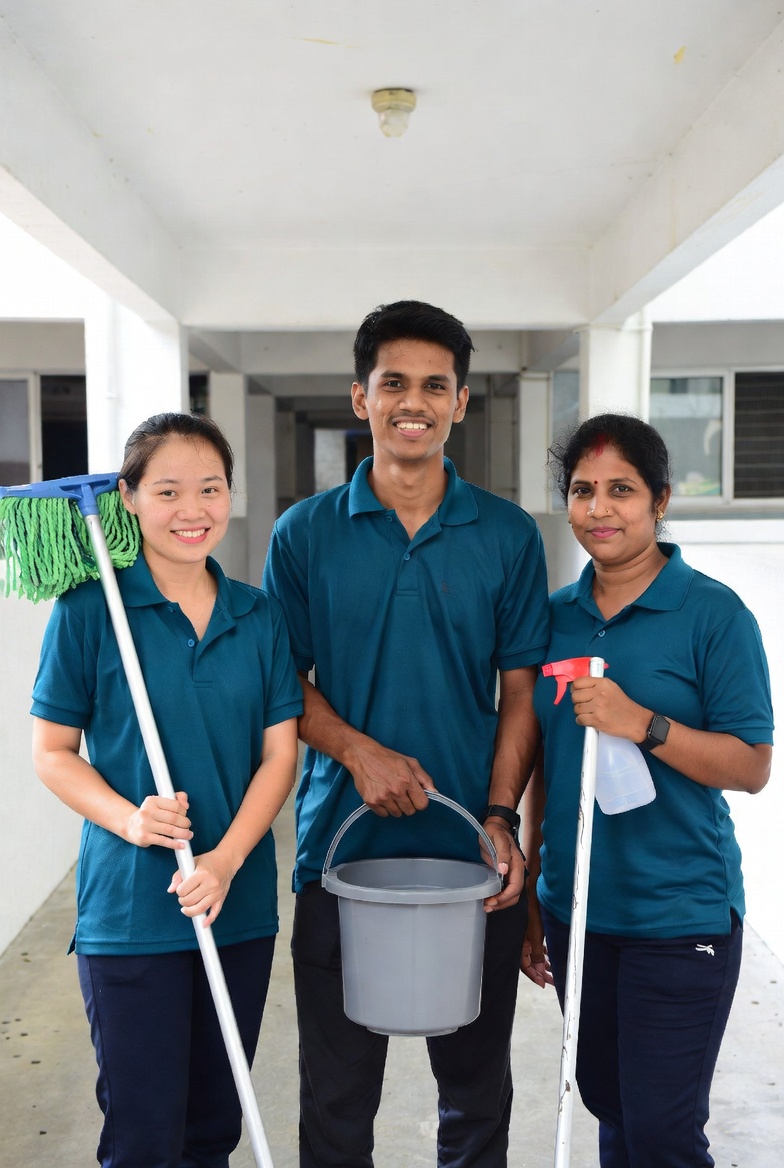Our cleaning team